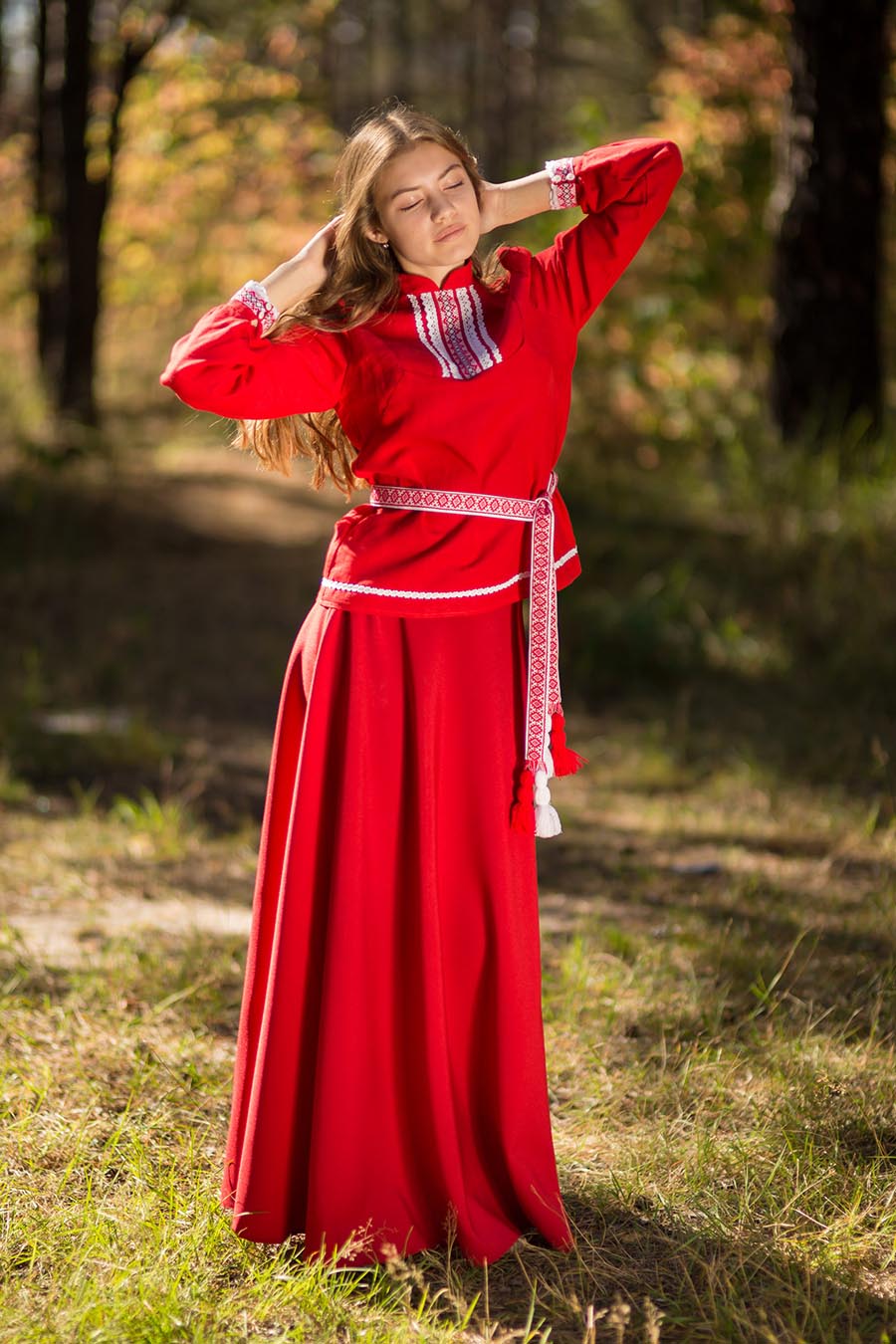 Underwear Women in Slavic costumes in Chifeng