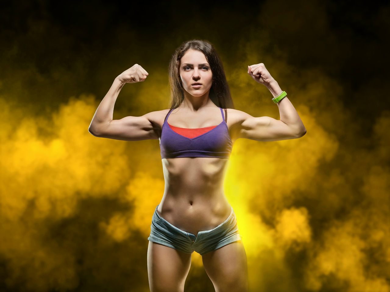 Athletic girls in Chifeng